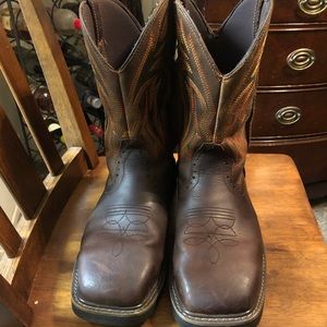 Herman Survivor’s Ranger Steel Toe Work Boots.